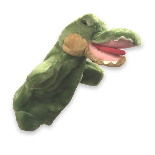 Alligator puppet